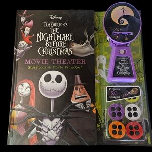 Nightmare Before Christmas Projection Book NWOT